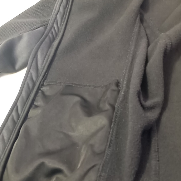 Spyder Fleece Lined Zip Up Jacket Size Youth XL (18-20) Black/ Red - Picture 11 of 15